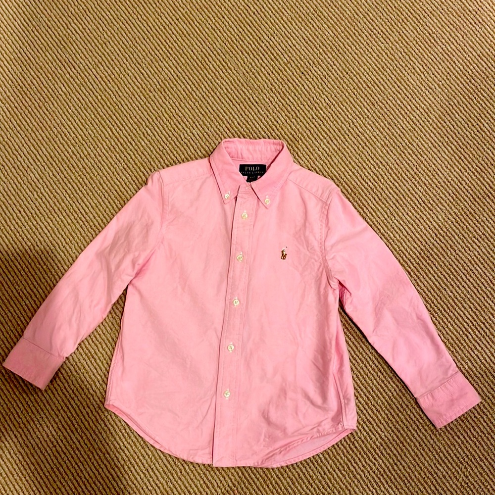Polo Ralph Lauren blue label pink button down - NWOT